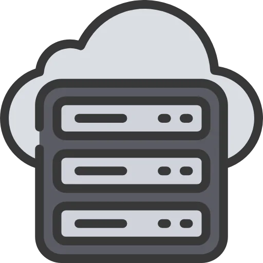 Cloud server Ikona
