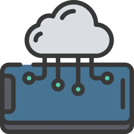 Cloud computing ícone