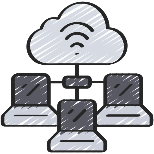 Cloud computing ícone