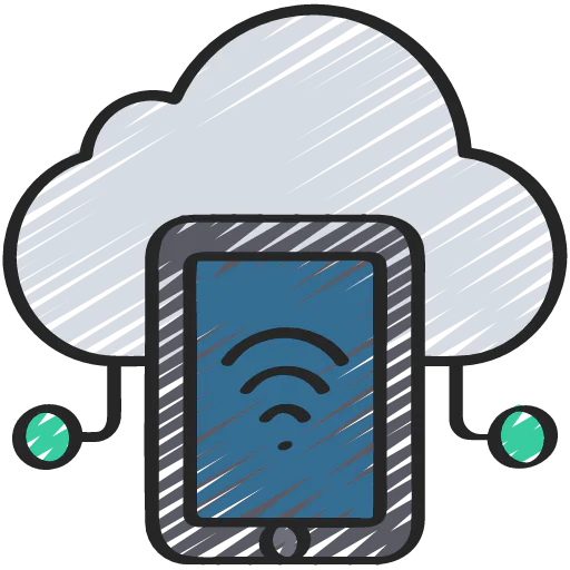 Cloud computing ícone