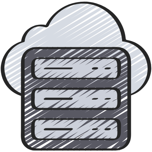 Cloud server ícono
