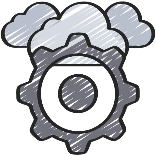 Cloud settings icon