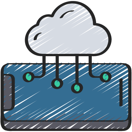 Cloud computing ícono