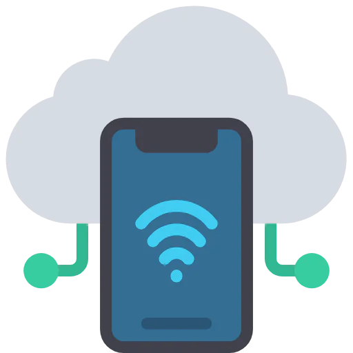 Mobile cloud Ikona