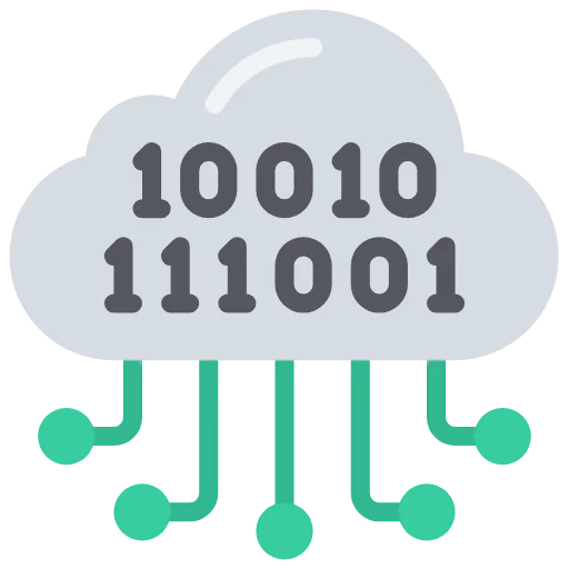 Cloud data Ikona