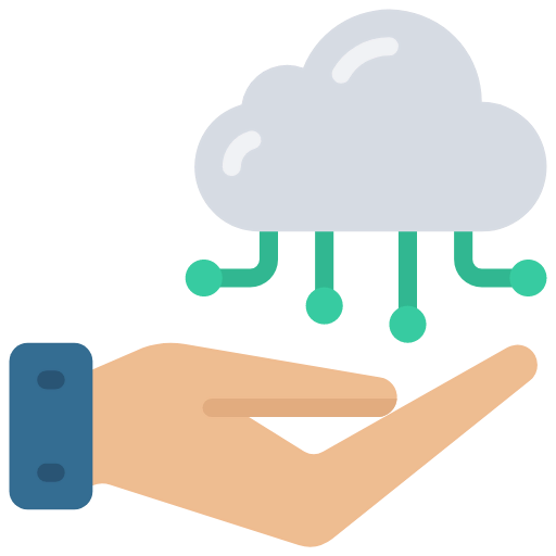 Cloud computing icon