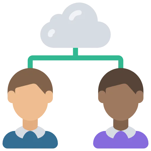 Cloud sharing Ikona