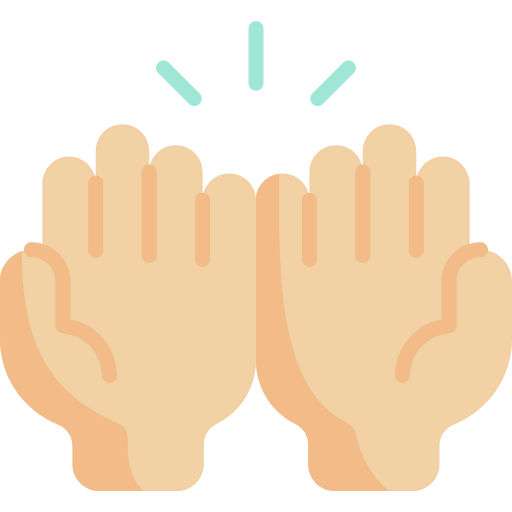 Praying icon