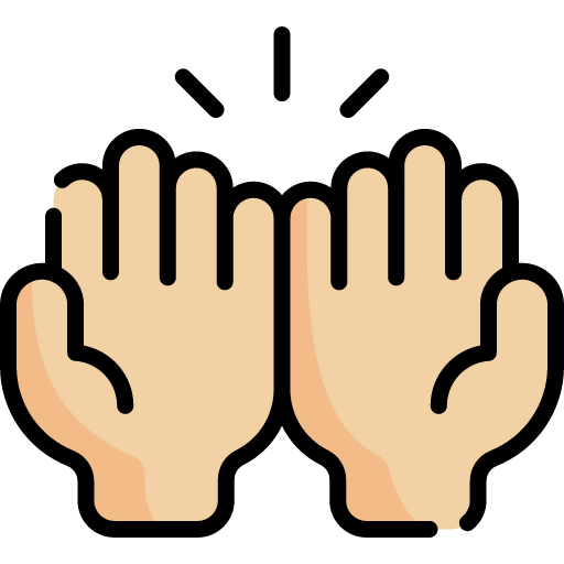 Praying icon