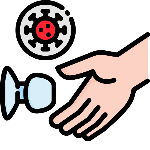 Touching ícono
