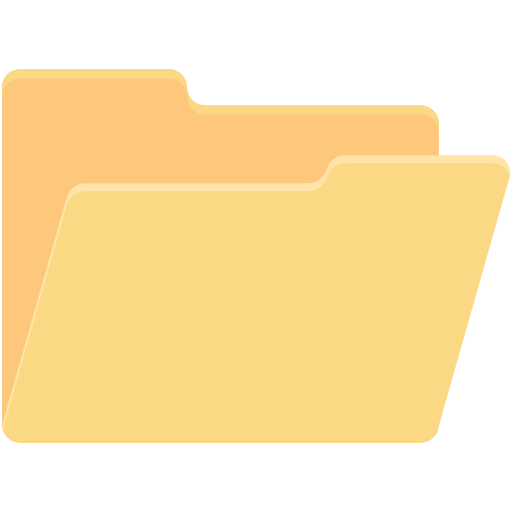 Empty folder Symbol