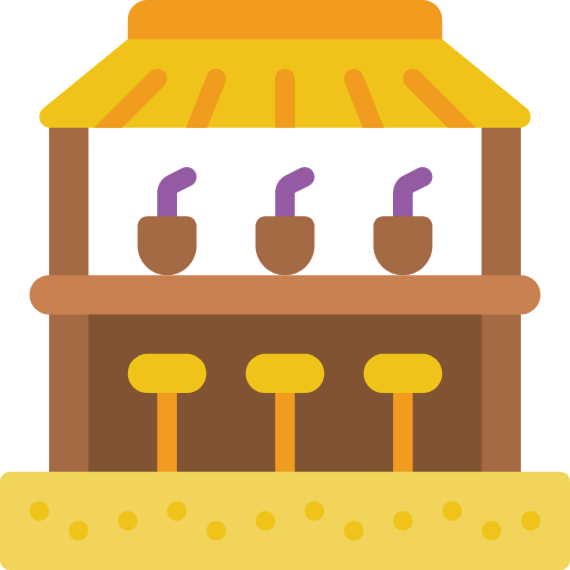 Beach bar icon