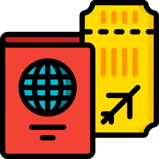 Boarding pass icon
