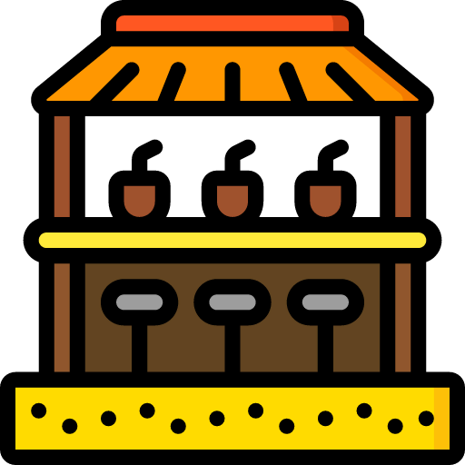 Beach bar icon