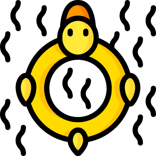 Inflatable duck icon