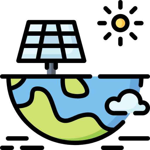 Solar panel icon