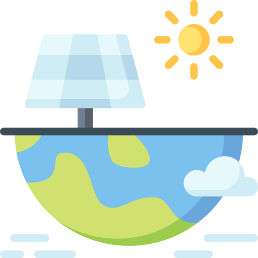 Solar panel icon