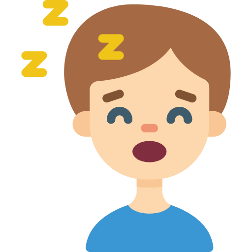 Tired icon