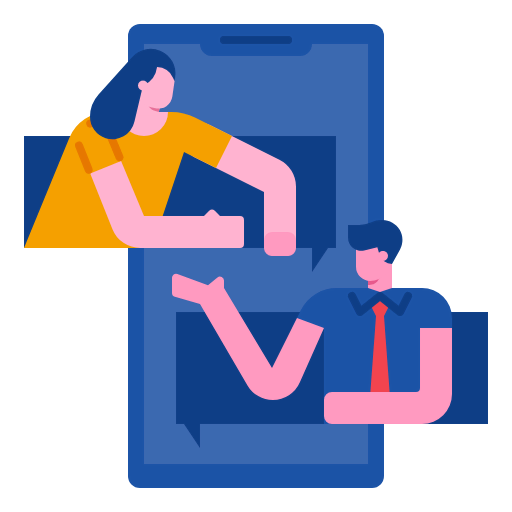 Chatting icon