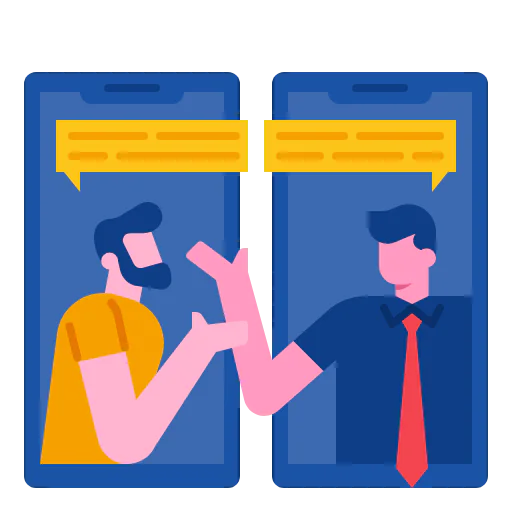 Chatting icon
