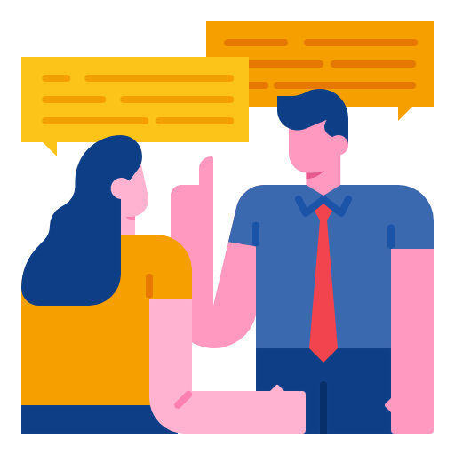 Talking icon