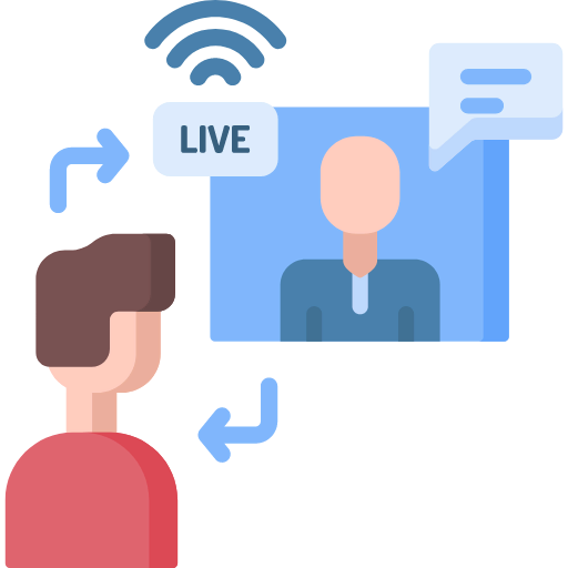 Online learning icon