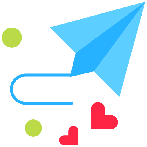 Paper plane icon
