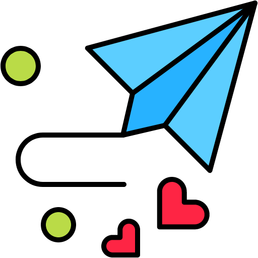 Paper plane icon