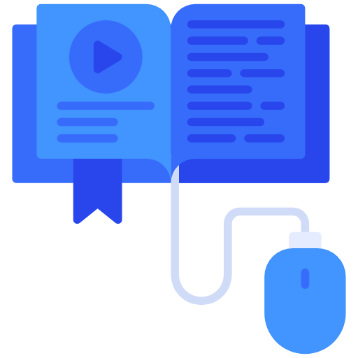 Online learning icon