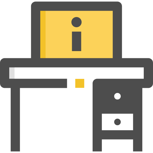 Front desk icon