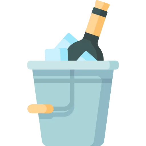 Ice bucket icon