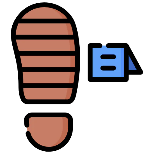 Footprint icon