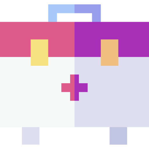 First aid kit icon