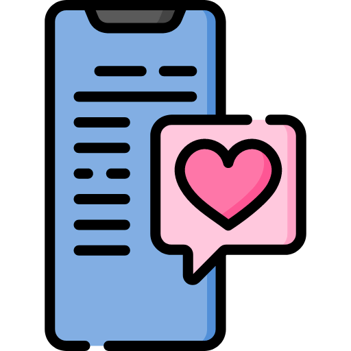 Love message icon