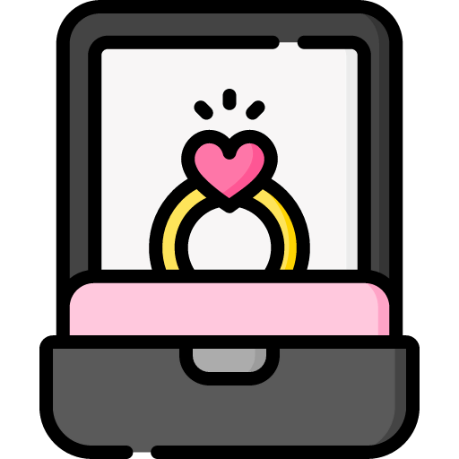 Engagement ring icon