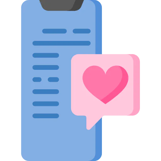 Love message icon
