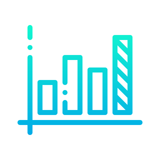 Line chart icon