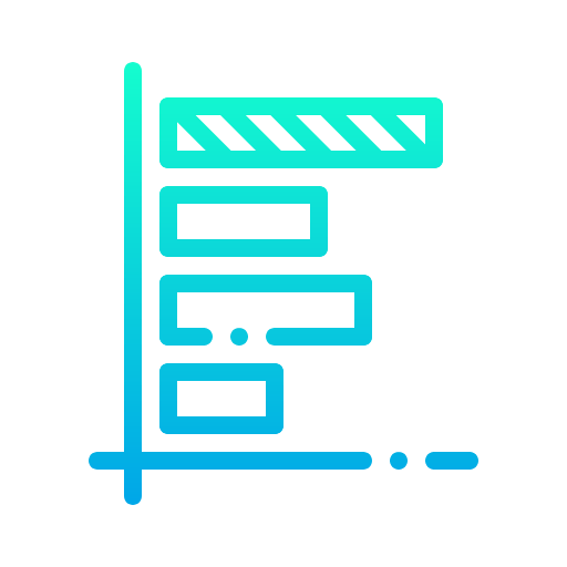 Line chart icon