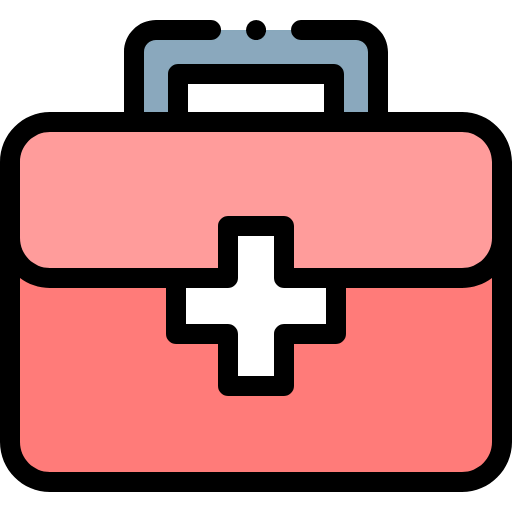 First aid kit icon