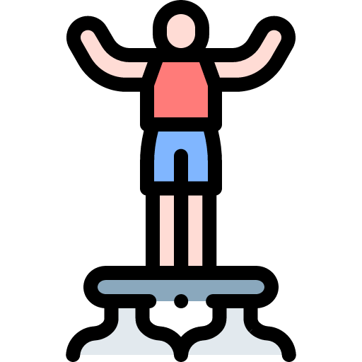 Jumping icon