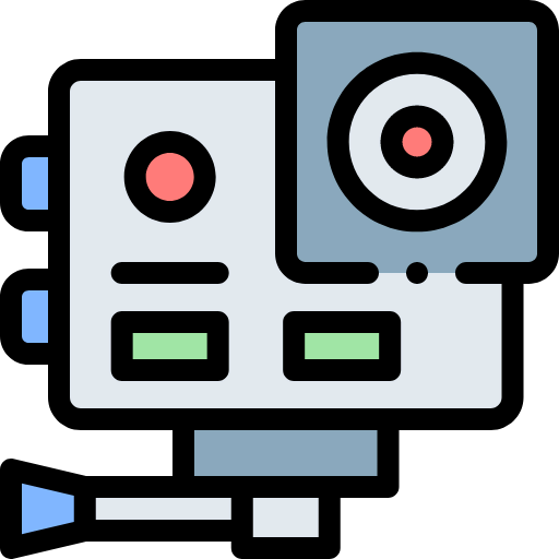 Action camera icon