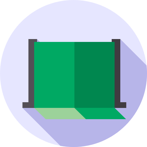 Green screen icon