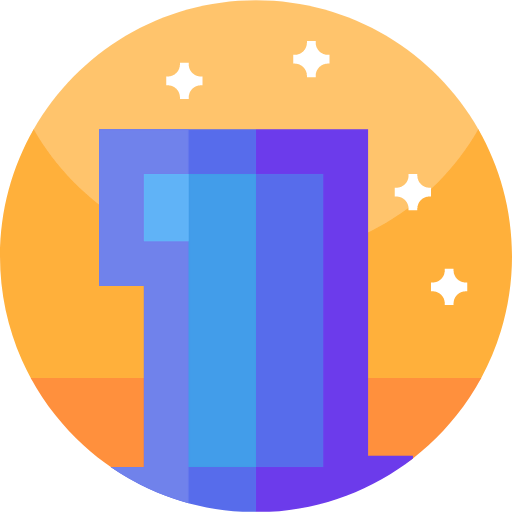 Number one icon