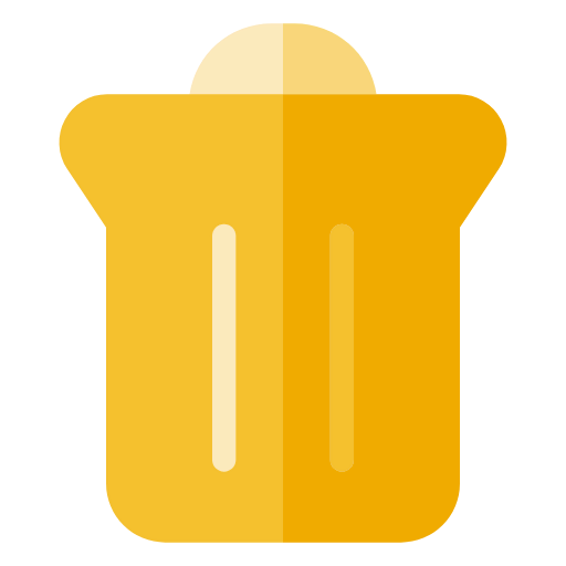 Trash can icon