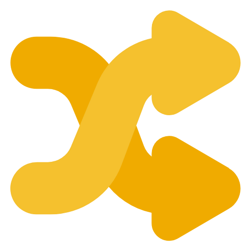 Shuffle arrows icon